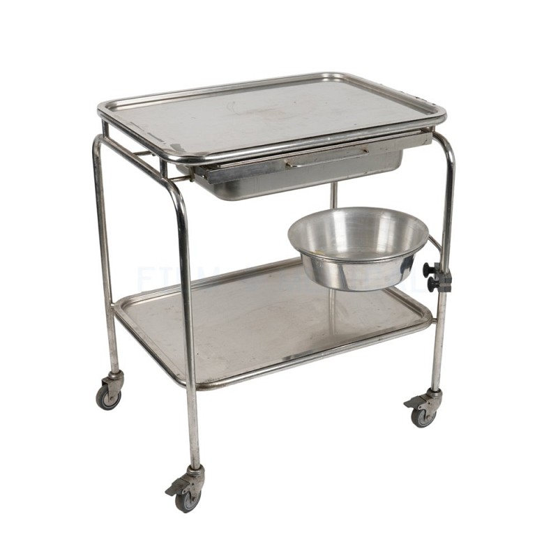 Trolley with Drawer and Bowl